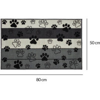 Koberec pre psov Paws & Chill 50x80 cm - šedý