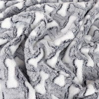 Deka pre psov WOOFIE Bones 100x70 cm + vankúšik 20x30 cm