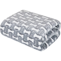 Deka pre psy a mačky WOOFIE Bones - 50x70 cm