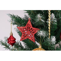 Sada vianočných ozdôb na stromček MARIEN - 70 kusov - červené/zlaté