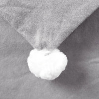 Poťah na stoličku SANTA 65x50 cm - šedý