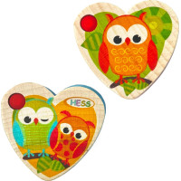 Hess Krabička na zúbky Sovičky 1ks