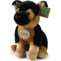 Rappa Plyšový pes nemecký ovčiak sediaci 23 cm SOFT COLLECTION, ECO-FRIENDLY