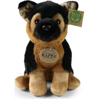 Rappa Plyšový pes nemecký ovčiak sediaci 23 cm SOFT COLLECTION, ECO-FRIENDLY