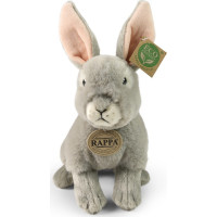 Rappa Plyšový králik sivý 23 cm SOFT COLLECTION, ECO-FRIENDLY