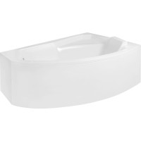 Asymetrická vaňa RIMA 160x100 cm - bez nožičiek, pravá