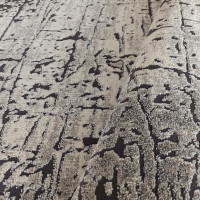 Kusový koberec MAGNE - línia - šedý