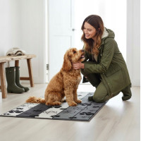 Koberec pre psov Paws & Chill 50x80 cm - šedý