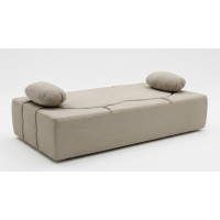 Penová pohovka BILL 200 - rozkladacia - béžová