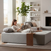 Penová pohovka BILL 200 - rozkladacia - šedá