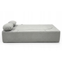 Penová pohovka BILL 200 - rozkladacia - šedá