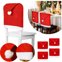 Poťah na stoličku SANTA 65x50 cm - červený