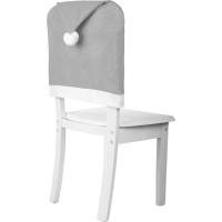 Poťah na stoličku SANTA 65x50 cm - šedý