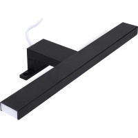 Solight LED kúpeľňové osvetlenie nad zrkadlo 3v1, 7W, 455lm, 4000K, IP44, 40cm, čierna