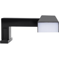 Solight LED kúpeľňové osvetlenie nad zrkadlo 3v1, 7W, 455lm, 4000K, IP44, 40cm, čierna