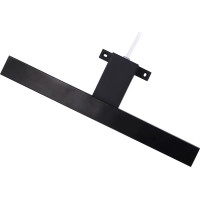 Solight LED kúpeľňové osvetlenie nad zrkadlo 3v1, 7W, 455lm, 4000K, IP44, 40cm, čierna