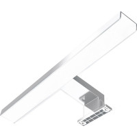 Solight LED kúpeľňové osvetlenie nad zrkadlo 3v1, 7W, 455lm, 4000K, IP44, 40cm, chróm