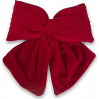 Dekoračná mašľa Rich Red Bow 29x33 cm - červená