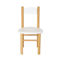 Detská drevená stolička z masívu - farebná