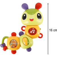 Elektronická hudobná hračka - Húsenica