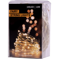 Dekoratívne LED svetlá na drôtiku - 10m 100LED - multicolour