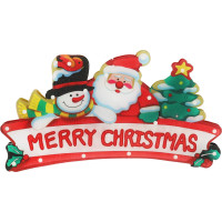 LED závesná dekorácia na okno - Merry Christmas - 45 cm