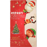 LED závesná dekorácia na okno - Vianočný stromček - 45 cm