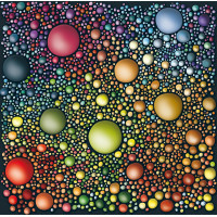 CURIOSI Štvorcové puzzle Palapeli: Zlatý prach 249 dielikov