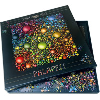 CURIOSI Štvorcové puzzle Palapeli: Zlatý prach 249 dielikov