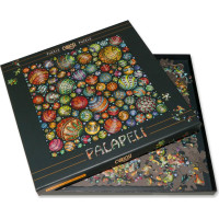 CURIOSI Štvorcové puzzle Palapeli: Farebné guličky 248 dielikov