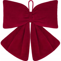 Dekoračná mašľa Rich Red Bow 29x33 cm - červená
