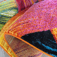 Kusový koberec PICASSO Brush strokes - viacfarebný