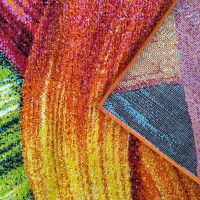 Kusový koberec PICASSO Brush strokes - viacfarebný