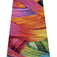 Kusový koberec PICASSO Brush strokes - viacfarebný