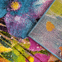 Kusový koberec PICASSO Flowers - viacfarebný