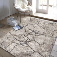 Kusový koberec PANNE stone - odtiene béžovej