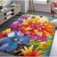 Kusový koberec PICASSO Flowers - viacfarebný