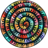 CURIOSI Obojstranné drevené puzzle Double: Stonožka 324 dielikov