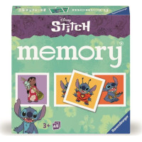 RAVENSBURGER Pexeso Disney: Stitch, 48 kartičiek
