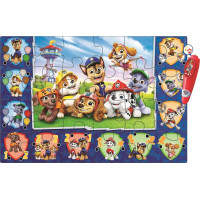 CLEMENTONI Podlahové puzzle s interaktívnym perom Tlapková patrola 24 dielikov