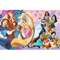 TREFL Puzzle Disney Princezné: Úsmev priateľstva MAXI 24 dielikov