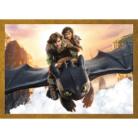 TREFL Puzzle Ako vycvičiť draka: Dračie dni 4v1 (35,48,54,70 dielikov)