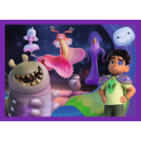 TREFL Puzzle Elio mimozemskej misie 4v1 (35,48,54,70 dielikov)