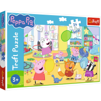 TREFL Puzzle Krásna Peppa MAXI 24 dielikov