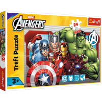 TREFL Puzzle Marvel Avengers: Vždy spravodliví MAXI 24 dielikov