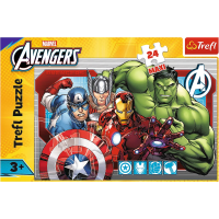 TREFL Puzzle Marvel Avengers: Vždy spravodliví MAXI 24 dielikov