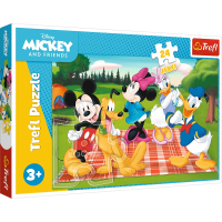 TREFL Puzzle Mickey Mouse: Obľúbený Mickey MAXI 24 dielikov