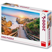 DINO Puzzle Pláž Camilo 2000 dielikov