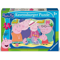 RAVENSBURGER Puzzle Prasiatko Peppa 35 dielikov