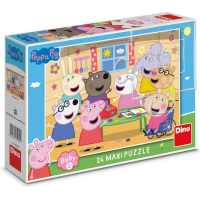 DINO Puzzle Prasiatko Peppa: Obchod MAXI 24 dielikov